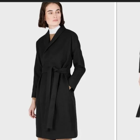 Everlane Jackets & Coats Everlane 0 Wool Belted Coat Size 0 Poshmark